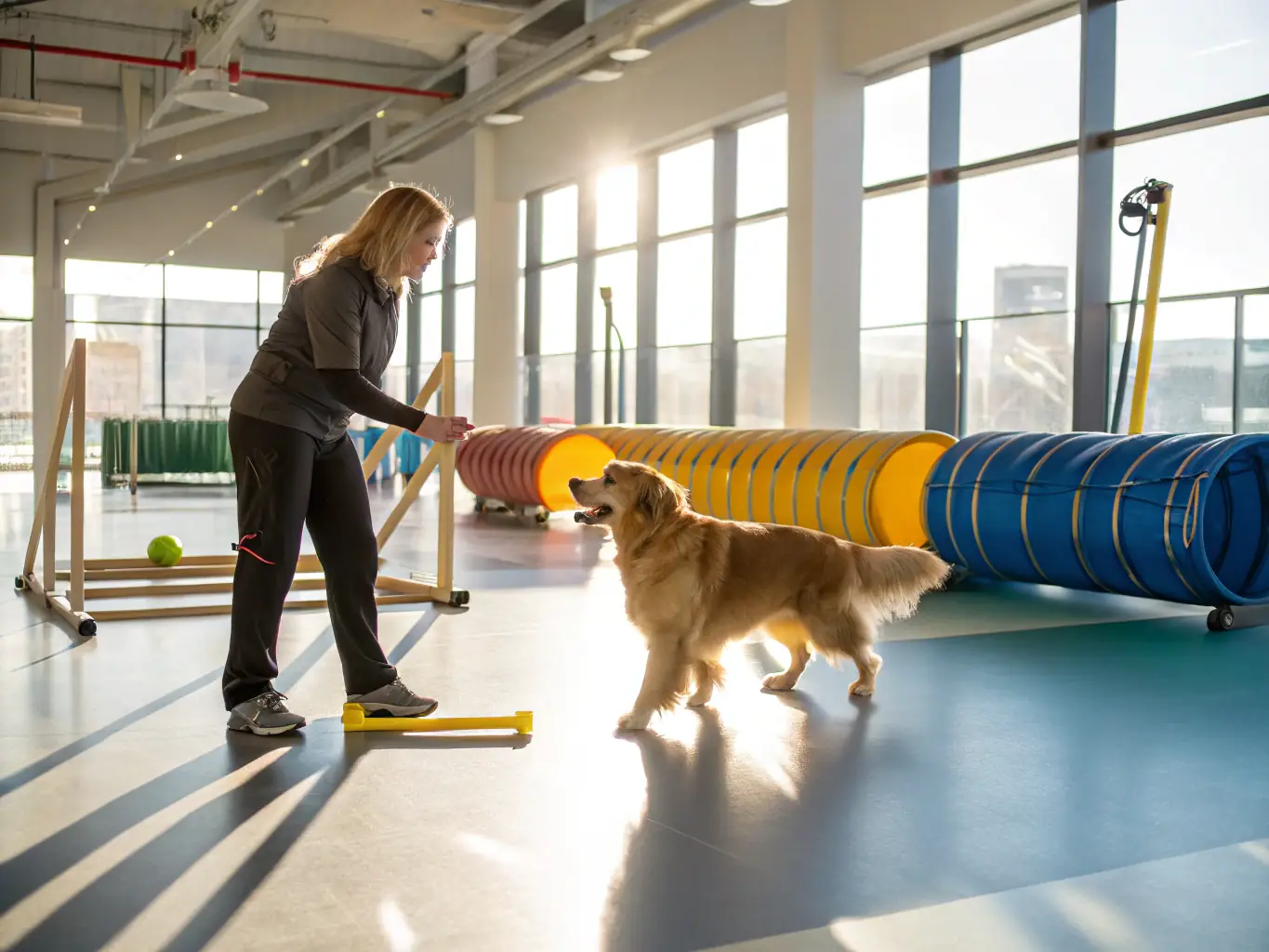 An image illustrating a well-structured marketing funnel designed to capture leads and convert them into loyal customers for a dog training business.